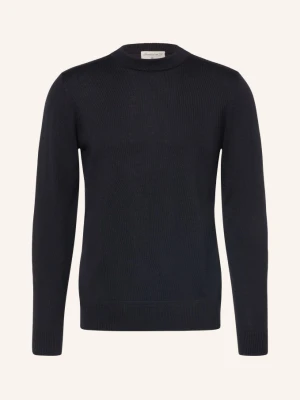 S. N. S. Herning Sweter Solo blau GRANATOWY