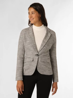 s.Oliver BLACK LABEL Blezer damski Kobiety czarny|biały marmurkowy,