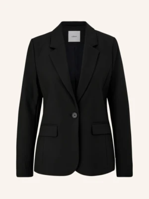 S.Oliver Black Label Blezer schwarz