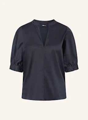 S.Oliver Black Label Bluzka blau