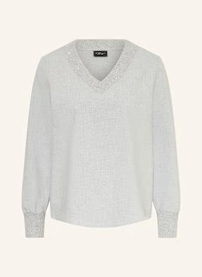 S.Oliver Black Label Bluzka Z Cekinami grau