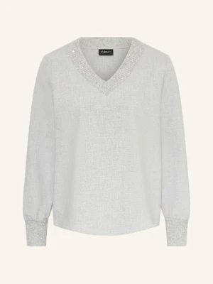 S.Oliver Black Label Bluzka Z Cekinami grau