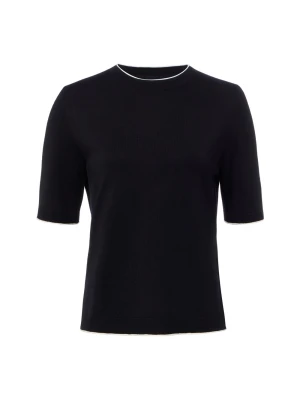 s.Oliver BLACK LABEL bluzka z dzianiny Kobiety czarny