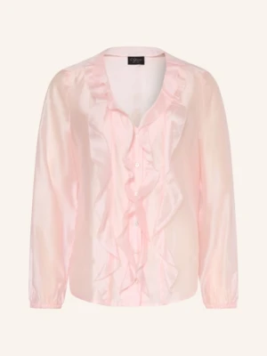 S.Oliver Black Label Bluzka Z Falbanami rosa