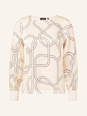 S.Oliver Black Label Bluzka Z Mieszanki Materiałów beige