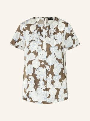 S.Oliver Black Label Bluzka Z Plisami gruen