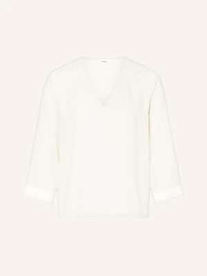 S.Oliver Black Label Bluzka Z Rękawem 3/4 weiss