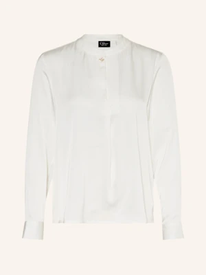 S.Oliver Black Label Bluzka Z Satyny weiss