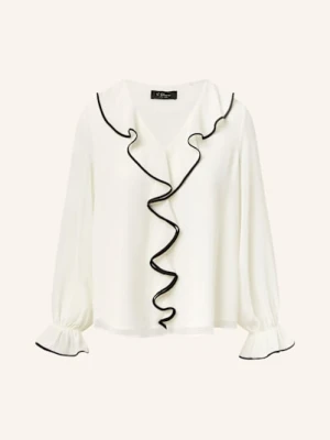 S.Oliver Black Label Bluzka Z Wolantami beige