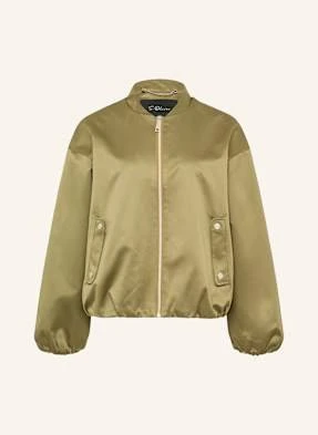 S.Oliver Black Label Bluzon Satynowy gruen