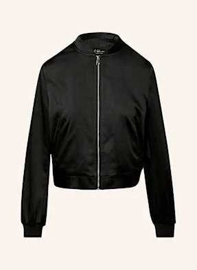 S.Oliver Black Label Bluzon Satynowy schwarz