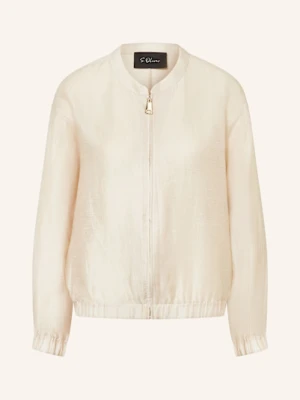 S.Oliver Black Label Bluzon Z Dodatkiem Lnu beige