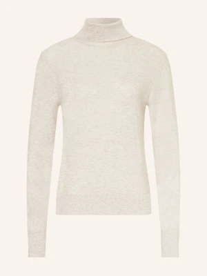 S.Oliver Black Label Golf Z Błyszczącą Przędzą I Cekinami beige