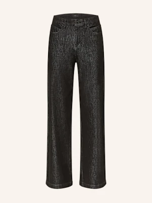 S.Oliver Black Label Jeansy Wide Leg grau