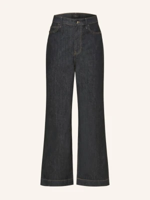 S.Oliver Black Label Jeansy Wide Leg Suri blau