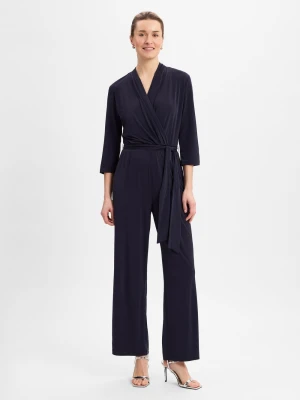 s.Oliver BLACK LABEL Kombinezon damski Kobiety niebieski jednolity,