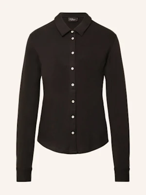 S.Oliver Black Label Koszula Z Dżerseju schwarz