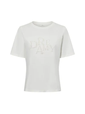 s.Oliver BLACK LABEL Koszulka damska Kobiety Bawełna biały jednolity,