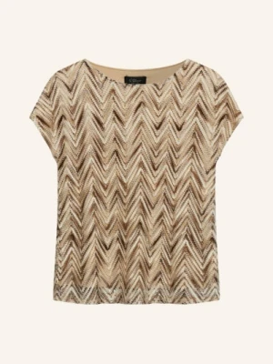 S.Oliver Black Label Koszulka Z Dzianiny beige
