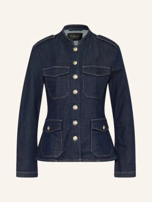 S.Oliver Black Label Kurtka Dżinsowa blau 59Z8 BLUE