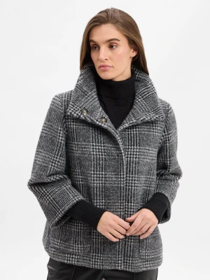 s.Oliver BLACK LABEL Kurtka Kobiety czarny | biały