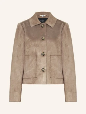 S.Oliver Black Label Kurtka Z Klapami W Stylu Skórzanym braun