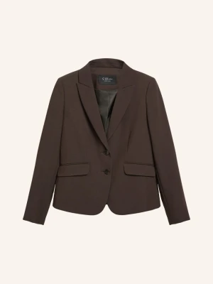 S.Oliver Black Label Marynarka braun CIEMNOBRĄZOWY