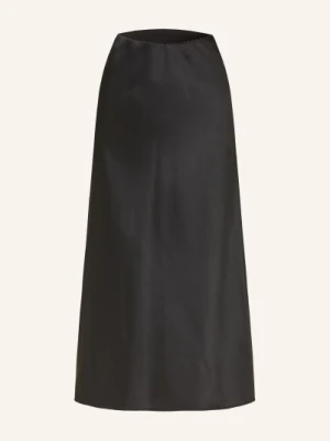 S.Oliver Black Label Satynowa Spódnica schwarz