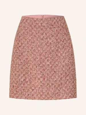 S.Oliver Black Label Spódnica Bouclé Z Błyszczącą Przędzą rosa