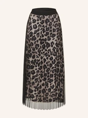 S.Oliver Black Label Spódnica Plisowana schwarz