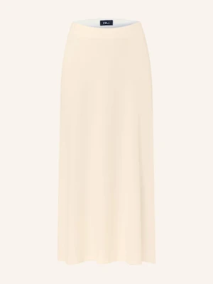 S.Oliver Black Label Spódnica Z Dżerseju weiss