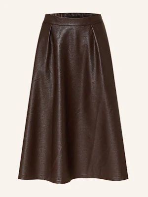 S.Oliver Black Label Spódnica Z Imitacji Skóry braun