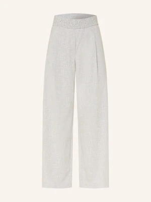 S.Oliver Black Label Spodnie Marlena Z Cekinami grau