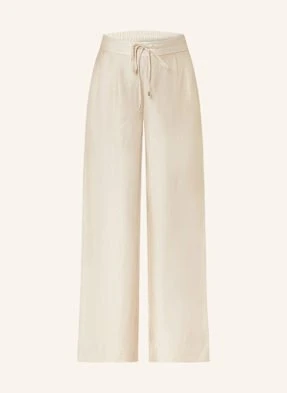 S.Oliver Black Label Spodnie Marlena Z Dodatkiem Lnu beige