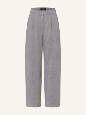 S.Oliver Black Label Spodnie Z Materiału Typu Marlene grau