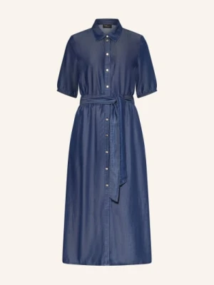 S.Oliver Black Label Sukienka Koszulowa W Stylu Jeansowym blau