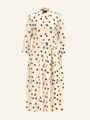 S.Oliver Black Label Sukienka Koszulowa Z Rękawami 3/4 weiss