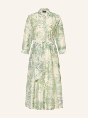 S.Oliver Black Label Sukienka Koszulowa Z Rękawami 3/4 weiss