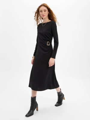 s.Oliver BLACK LABEL Sukienka midi marki Damem Kobiety czarny