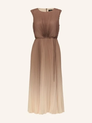 S.Oliver Black Label Sukienka Plisowana beige