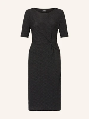 S.Oliver Black Label Sukienka schwarz