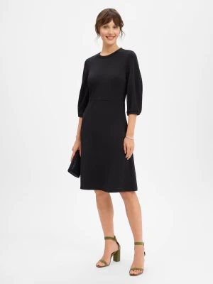 s.Oliver BLACK LABEL Sukienka z dżerseju Kobiety czarny
