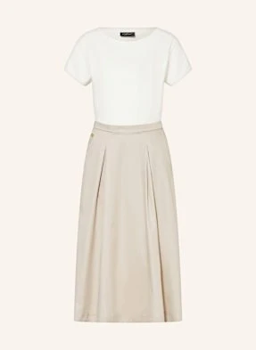 S.Oliver Black Label Sukienka Z Mieszanki Materiałów beige
