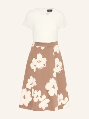 S.Oliver Black Label Sukienka Z Mieszanki Materiałów braun