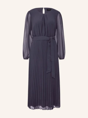 S.Oliver Black Label Sukienka Z Plisami blau
