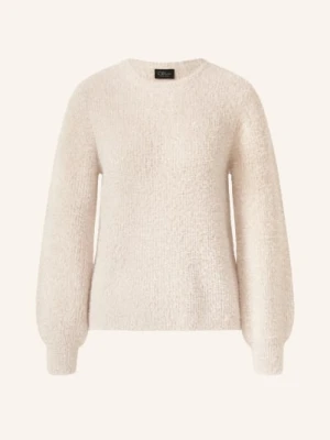 S.Oliver Black Label Sweter Z Błyszczącą Przędzą beige
