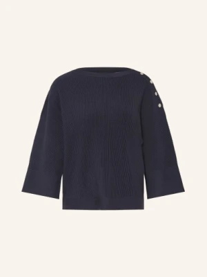 S.Oliver Black Label Sweter Z Rękawami 3/4 blau