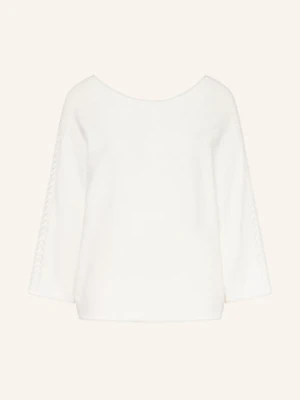 S.Oliver Black Label Sweter Z Rękawami 3/4 weiss