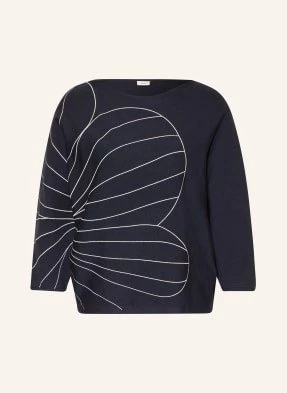 S.Oliver Black Label Sweter Z Rękawem 3/4 blau