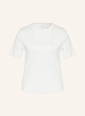 S.Oliver Black Label T-Shirt Z Cekinami weiss